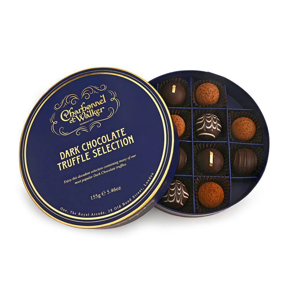 Charbonnel et Walker Dark Chocolate Truffle Selection 155g